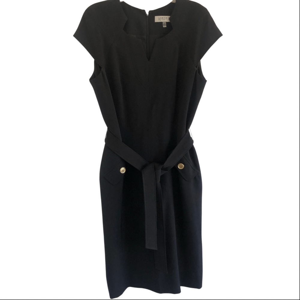 NWT Black Kasper Dress ~ Size 12